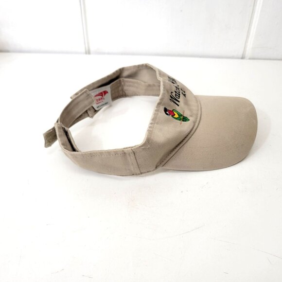 Watch Hill RI Embroidered Khaki Visor By Falcon Headwear - Picture 3 of 9